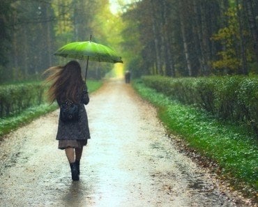 Walking in Rain