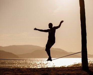 Rope Balancing Tightrope walking