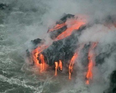 underwater volcano