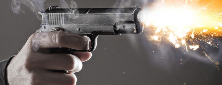 Firing a bullet from gun