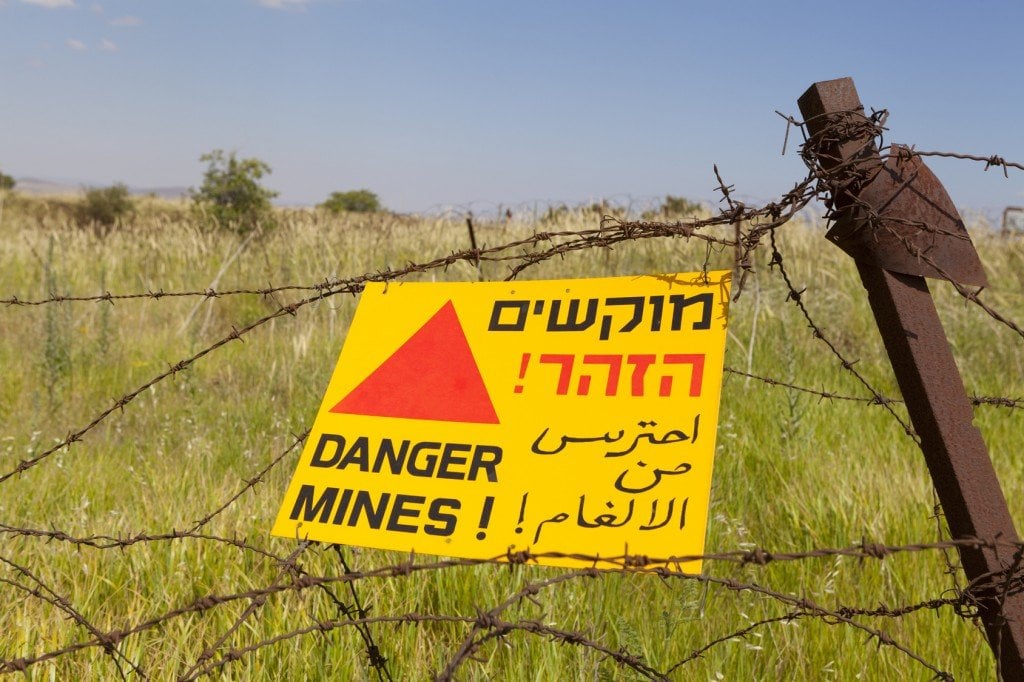 Minefield Warning (Crédito da foto: orcea david / Fotolia)