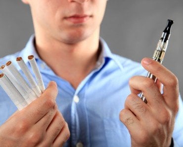 Choice between cigarette and e-cigarette