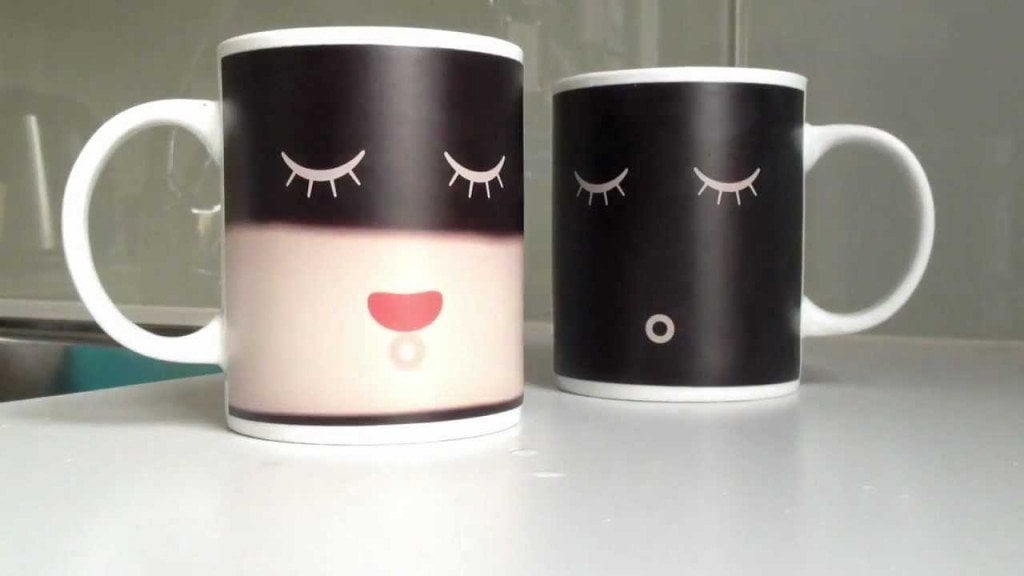 How do magic mugs work? What is used for the heat sensitive coating? - Quora