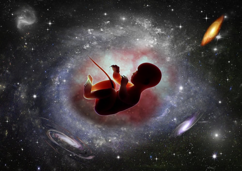 Baby born in space