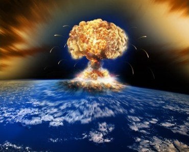 Nuclear explosion atomic war