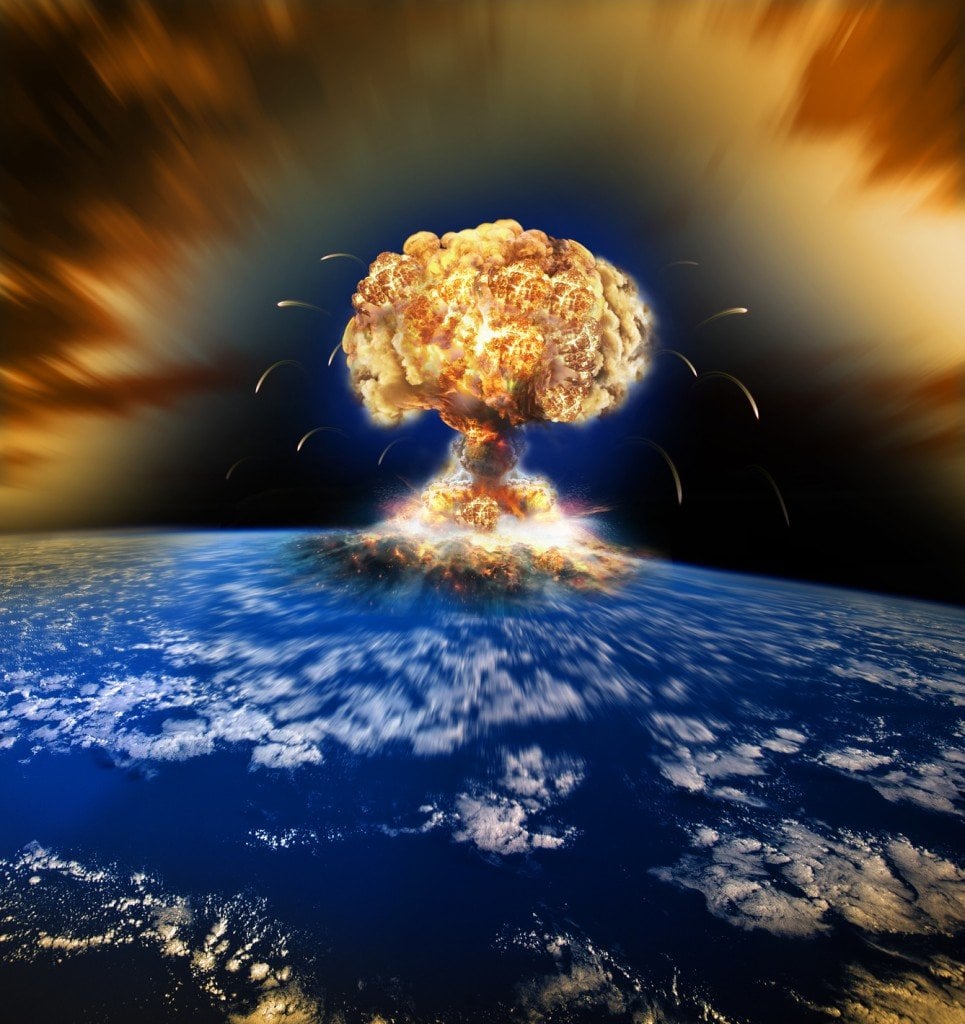 O que aconteceria se uma arma nuclear explodisse no espaço?
