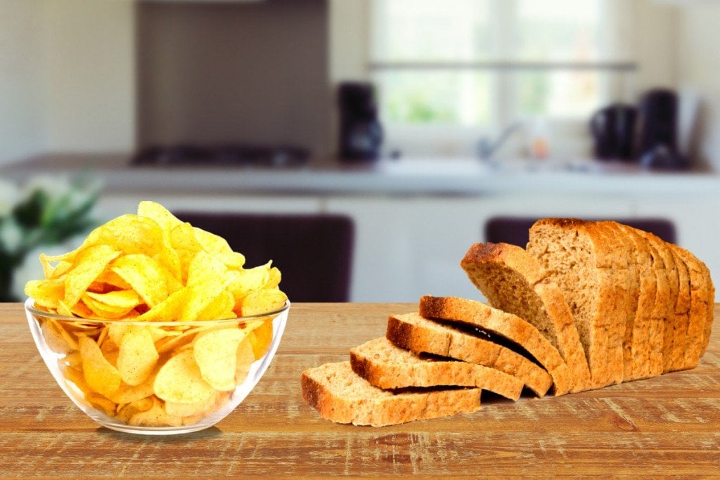 Chips & bread