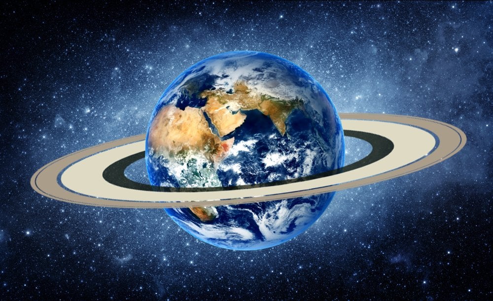 E se a Terra tivesse anéis semelhantes a Saturno? E se a Terra tivesse anéis semelhantes a Saturno?