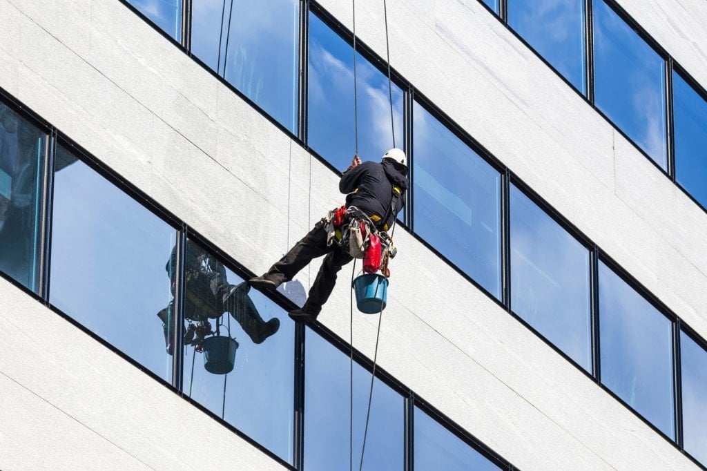 Window Washing Anchors, Suspended Access