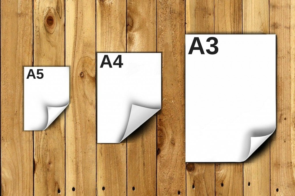 What's The Mathematical Logic Behind Different A-Size Papers? » Science ABC