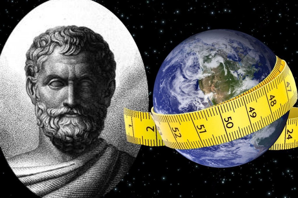 Como Eratosthene Calcular a Circunferência da Terra em 240 aC?