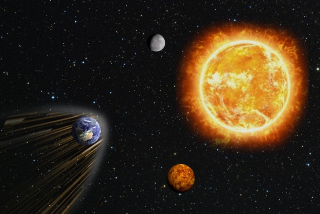O que aconteceria se a Terra parasse girando ao redor do Sol?