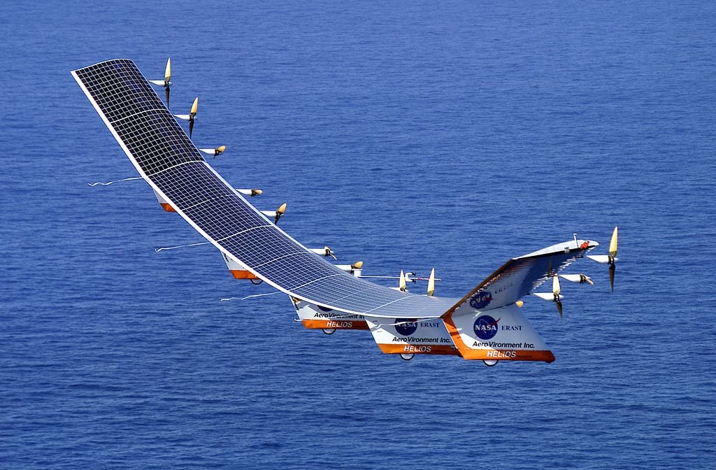 Protótipo Helios da Nasa (Crédito de Imagem: Nasa / Wikipedia.org)