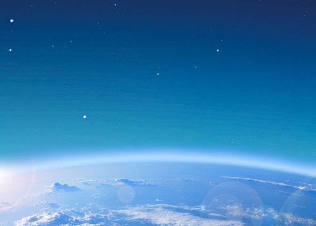 view of Earth atmosphere from space studio023 1