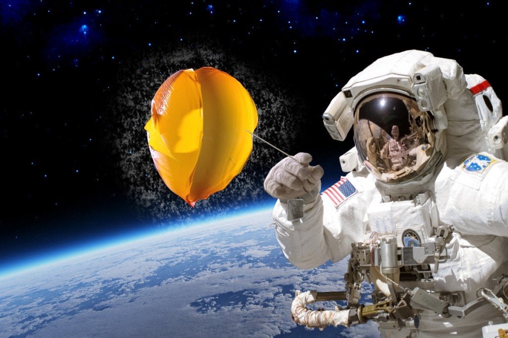 What Would Happen If You Popped A Balloon In Space?