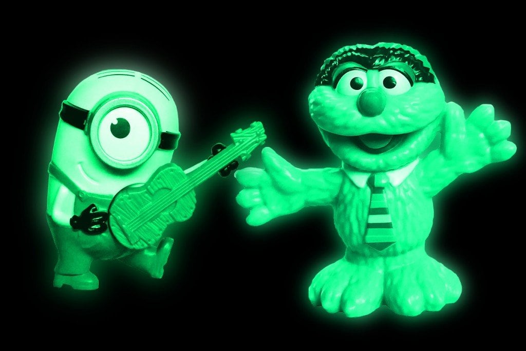 glowing toy