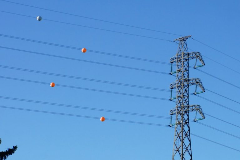 What Are Those Colorful Balls That Are Attached To Power Lines