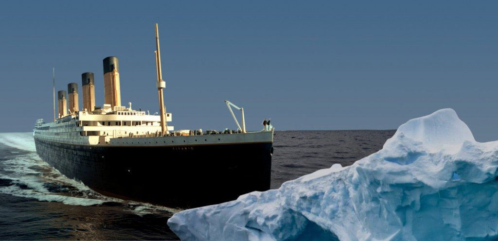 Top 79+ imagem titanic crash iceberg - Thptletrongtan.edu.vn