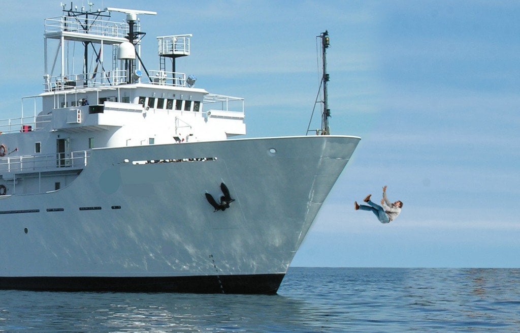 What Happens When Someone Falls Overboard From A Ship?