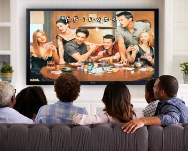 Friends watching friends