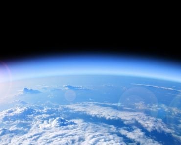 Earth atmosphere from space
