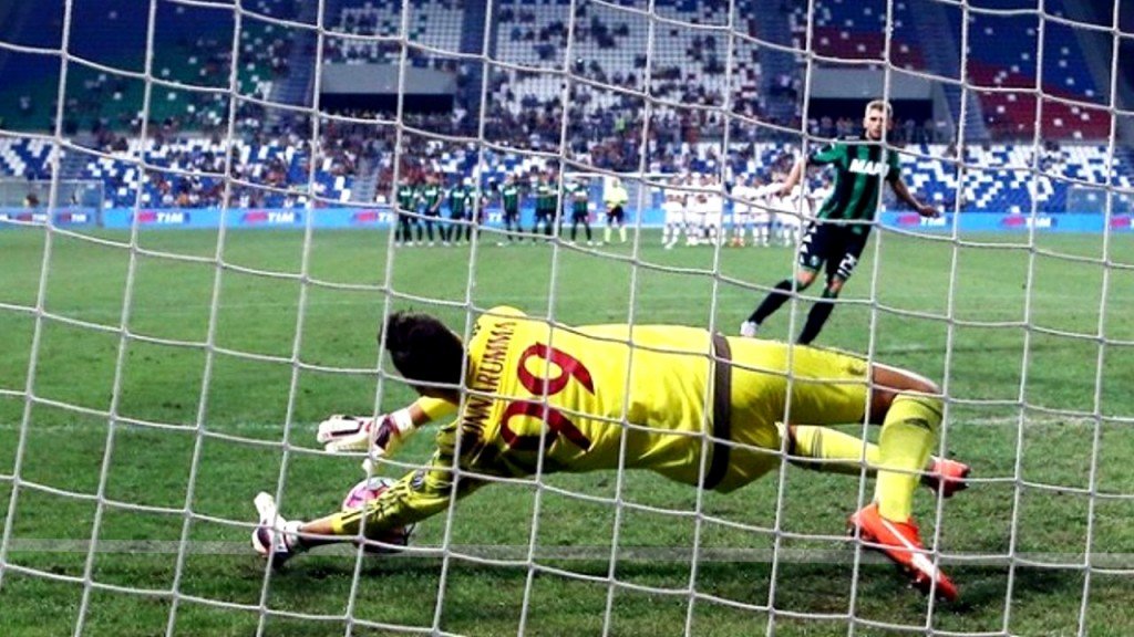 Goal line technology goalie blocking goal