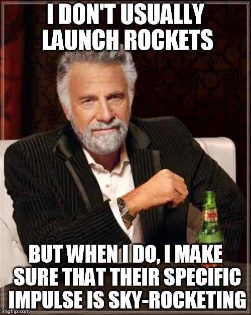 Specific Impulse Definition Formula And Units Science Abc That S Why A Rocket With High Specific Impulse Wouldn T Have To Carry As Much Fuel Low