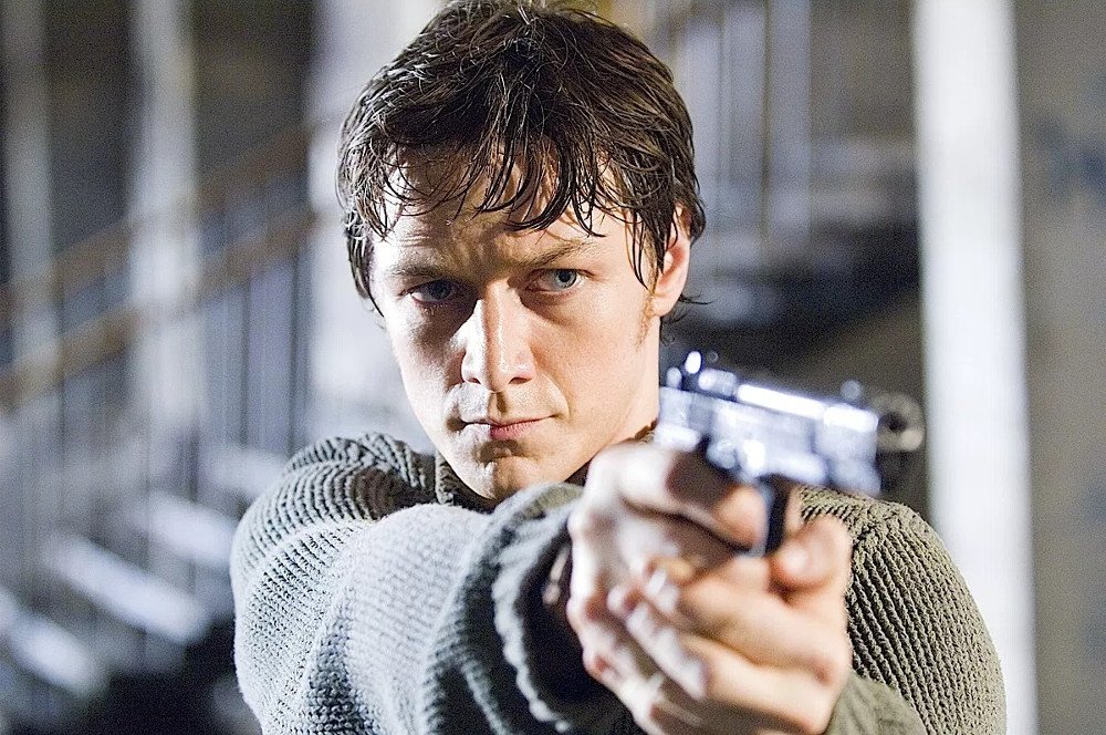 James MacAvoy from Wanted (2008 film)