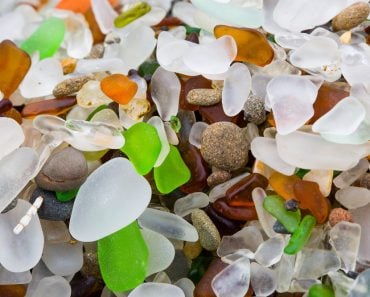 The beautiful Sea glass