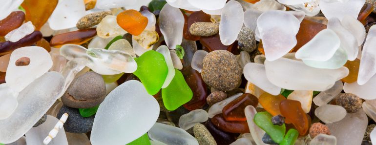 The beautiful Sea glass
