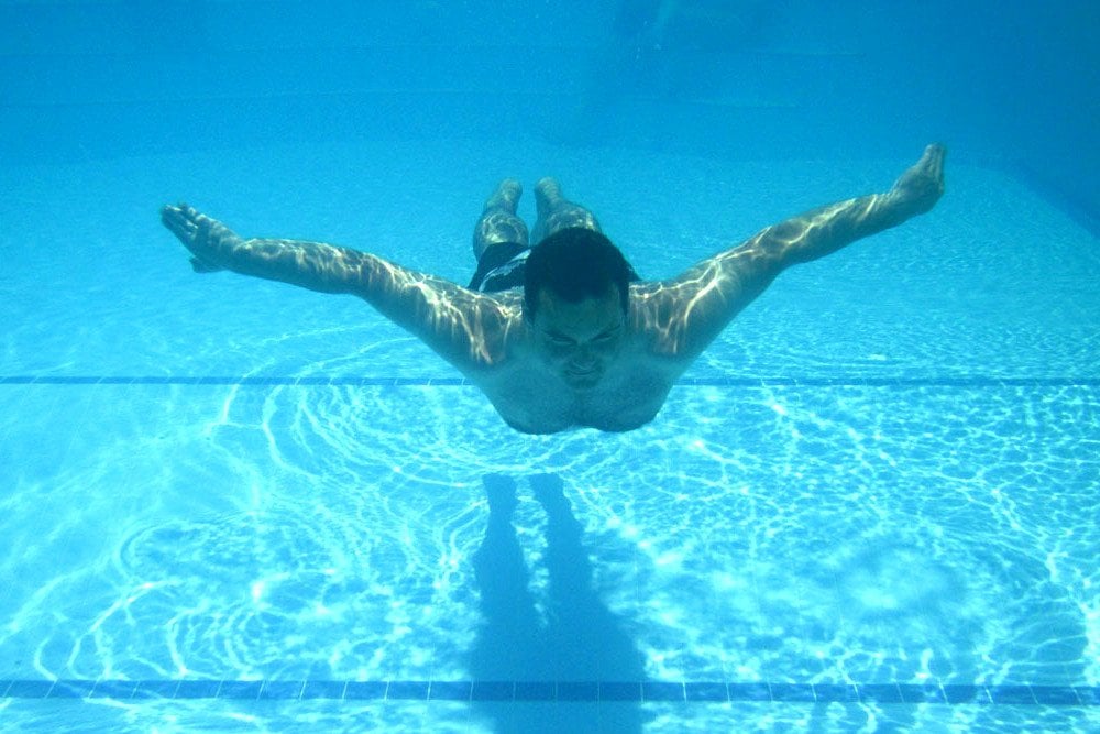 Swimming underwater