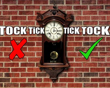 Wall clock with tock tick and tick tock