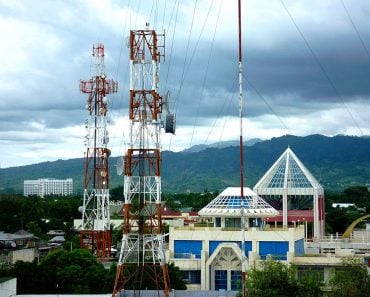 Zamboanga City Satellite Towers Smart and PLDT Compound