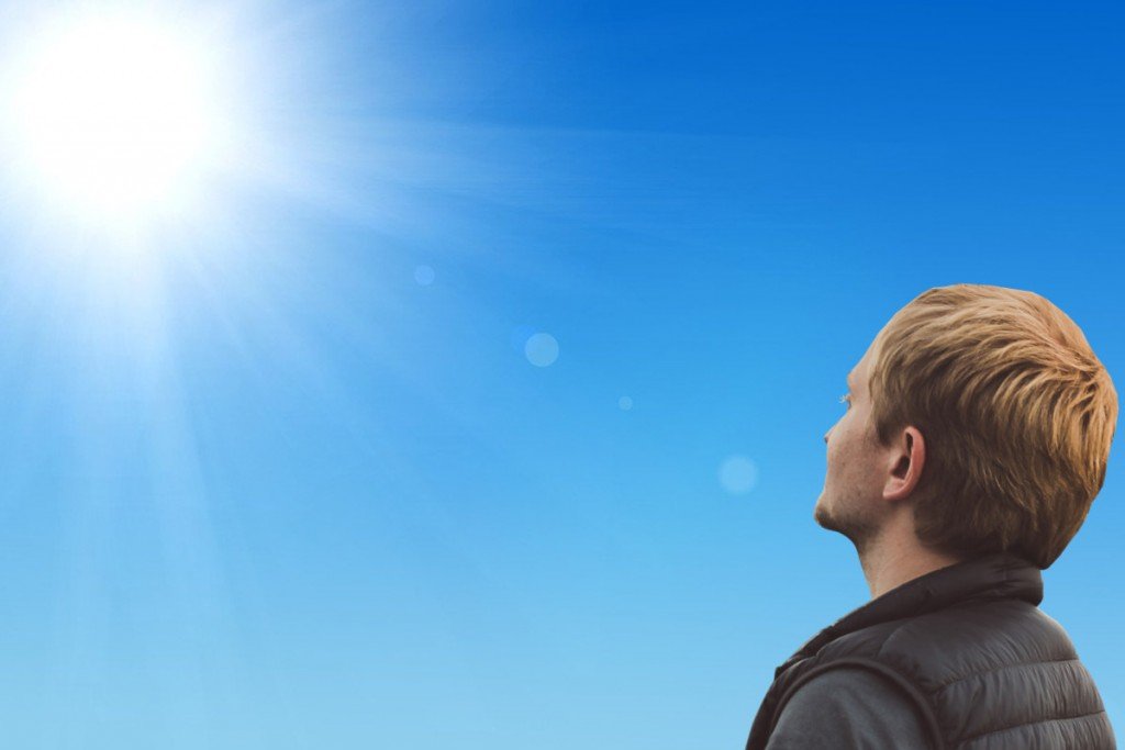 staring at the sun staring at the sun