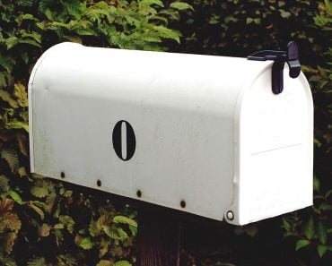 Zero on mail box