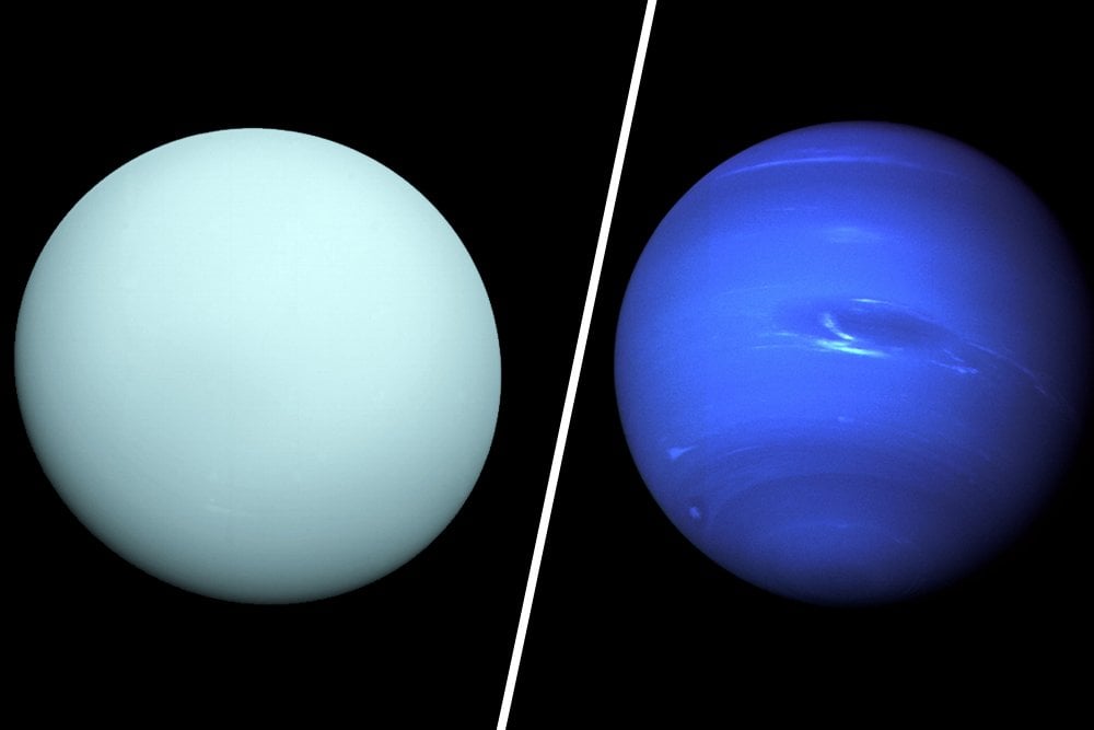 uranus and naptune