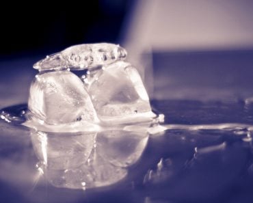 ice cube melting