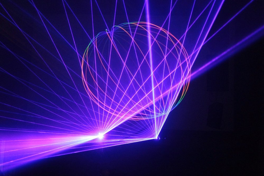 laser light