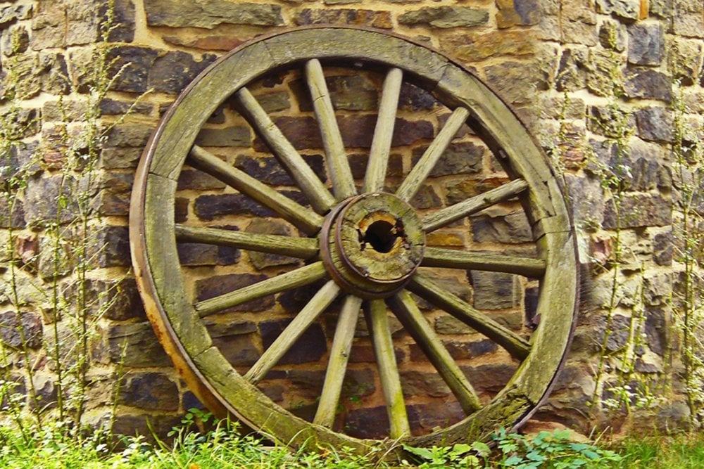 old wheel