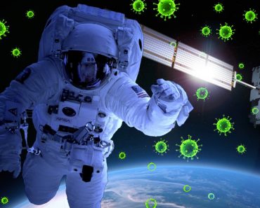 astronut in space immuny system
