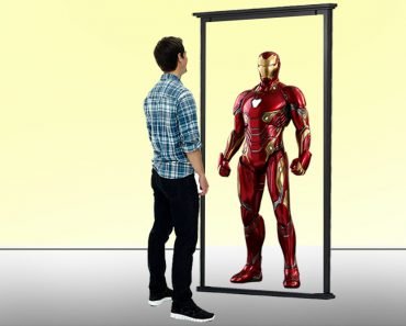 mirror effect iron man