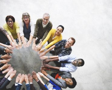 Diverse People Friendship Togetherness Connection Aerial View Concept - Image(Rawpixel.com)