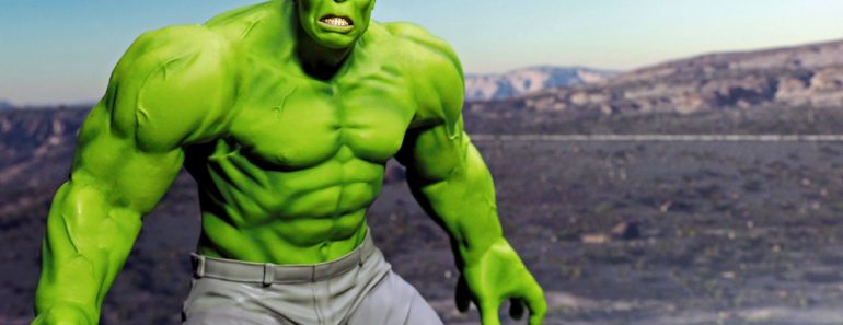 Bangkok,Thailand - May 21,2018 - Good Smile Company, Japanese toy manufacturer, launch action figure series Figma, base on famous Marvel's character the incredible Hulk - Image(Krikkiat)s