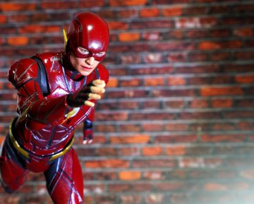 Bangkok, Thailand - September 23,2018 - A setting display of the Flash, action figure from famous DC comic. - Image(Krikkiat)s