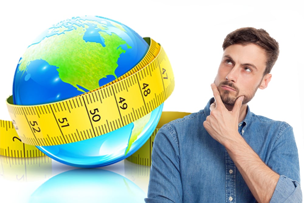 earth round measurement