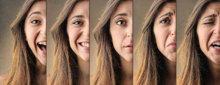 Girl changing her mood - Image(Ollyy)s