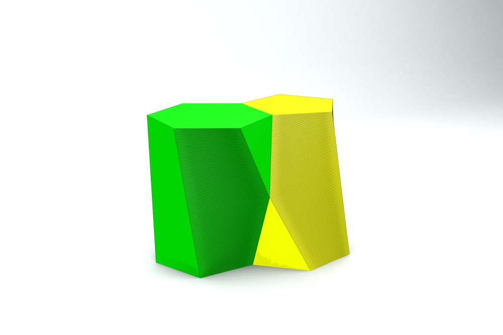 Scutoid geometric shape 3D render - Illustration(BlacKCatPRO)s