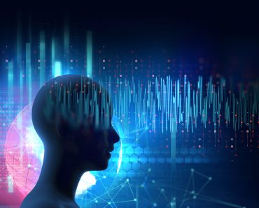 silhouette of virtual human on brain delta wave form 3d illustration , represent meditation and deep sleep therapy. - Illustration(whiteMocca)s