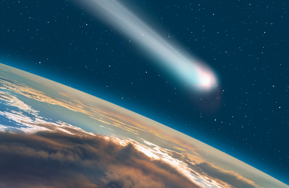 Comet on the space(muratart)S