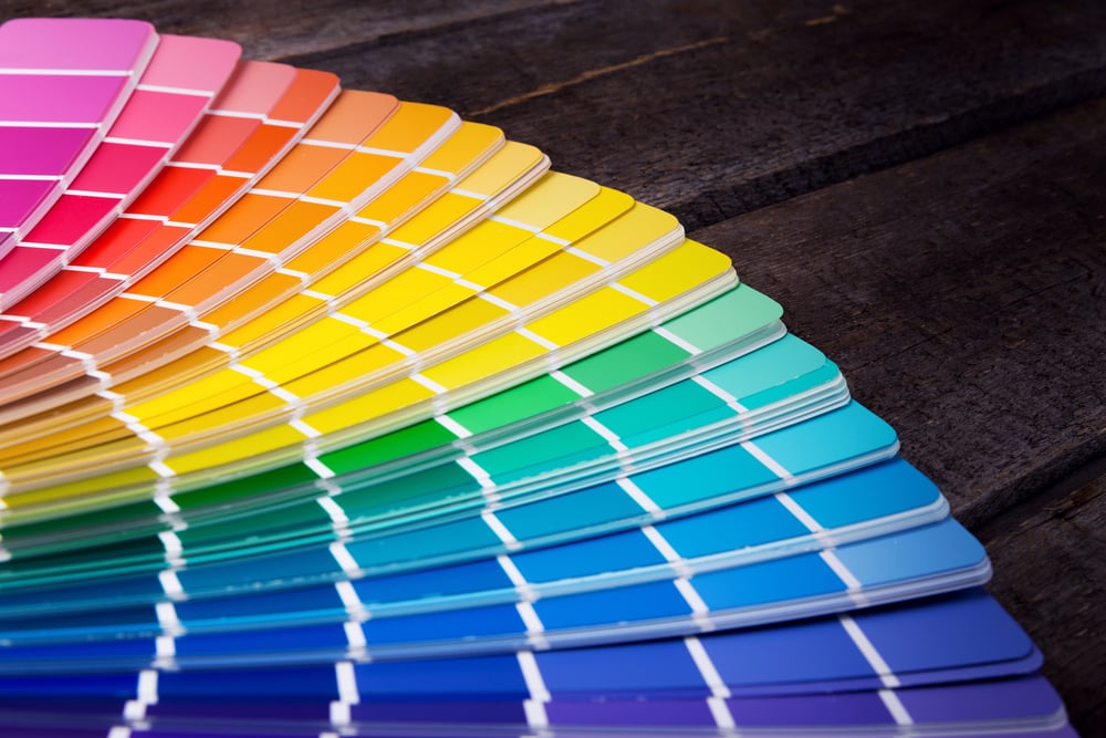 color palette guide of paint samples catalog(ronstik)S